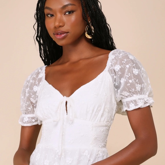 NWT Lulus Precious Sweetie midi dress - Picture 3 of 4